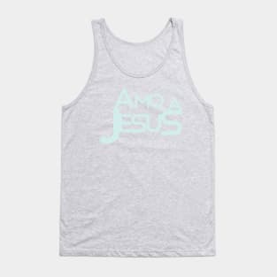 Amo a Jesus Tank Top